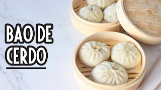 Te enseño a hacer Baos de cerdo al vapor  how to make Baozi  Karina Gao [upl. by Adyht163]