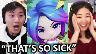 Streamers React to the New Ashe Cutscene [upl. by Hpsoj]