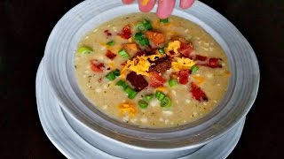 How to make the best Instant Pot Potato Soup Creamy and loaded [upl. by Tiphanie639]