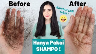 Shampo Paling Ampuh Untuk Mengatasi Rambut Rontok PENGALAMANKU [upl. by Yhtomit]