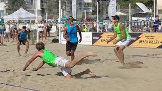 Cottafava Hanni secondo turno perdenti Assoluti Beach volley Caorle 2022 [upl. by Arob28]