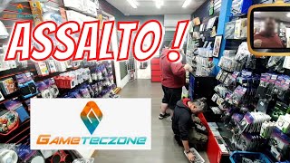 ASSALTO na LOJA GAMETECZONE  AJUDA [upl. by Diskson]