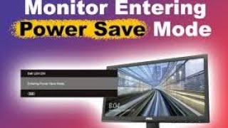 Entering Power Save Mode Problem Dell  How To Solve Dell Entering Power Save Mode [upl. by Aerdma167]