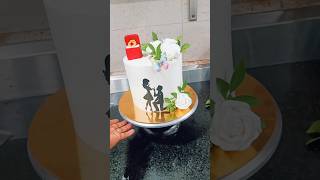 💍Ring ceremony cake video ceremony cakedecorating shorts video [upl. by Shepley741]