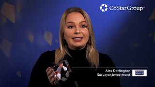 Alex Darlington Surveyor Avison Young  CoStar Awards 2019 [upl. by Manard]