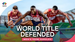 Mens 110m Hurdles Final  World Athletics Championships Oregon 2022 [upl. by Ilrahs]