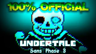 Undertale By Toby Fox Updated Sans Fight OFFICIAL GAME [upl. by Bultman]