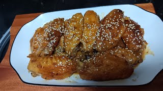 TERIYAKI CHICKEN WINGS SAYAP AYAM TERIYAKITE LI YA KI KAI YIKasianfood chinesefood [upl. by Jann]