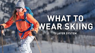 How to Layer for Skiing with Kaylin Richardson [upl. by Ahseia]