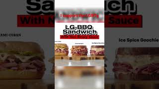 Arbys we have your meats lgbt lgbtq viral arbs wehavethemeats meat sandwich supportlgbt [upl. by Mcintyre]