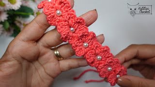 DIADEMA DE FLORES A CROCHET  PASO A PASO  FÁCIL Y RAPIDO [upl. by Aihk]