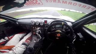 GINETTA JUNIOR ONBOARD TEST AROUND BLYTON PARKDRIVERS POV [upl. by Auqenehs]