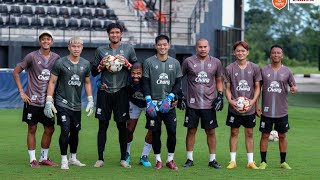 Station Training Ratchaburi FC  Goalkeeper Training 2024 By Poramat Promkaew Ep80 [upl. by Hutt]