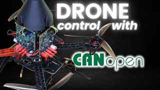 Drone Using CANopen Communication Protocol Project [upl. by Yelsna9]