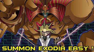 EXODIA MASTER DUEL DECK TURN 1 EVERYTIME EASY [upl. by Langdon]