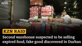 Second warehouse suspected to be selling expired food fake good discovered in Durban [upl. by Gweneth]