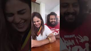 Ritesh Deshmukh And Genelia DSouza Funny Instagram Reels 🔥🔥 trendingshorts funnyvideos reels [upl. by Droffats]