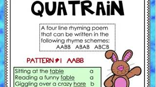 Quatrain Poems [upl. by Arikaahs]