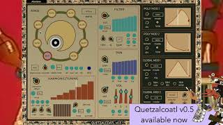 Quetzalcoatl v05 Harmonic Vector Synthesis plugin [upl. by Eanrahs]