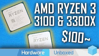 Ryzen 3 3100 amp 3300X Review 100120 3rd gen Ryzen CPUs [upl. by Slavin825]