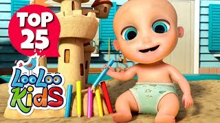 The 25 Best Songs for Kids  S1EP80 Fun and Play MIX  LooLoo Kids Songs for Kids [upl. by Acisey]