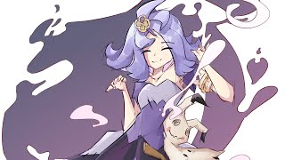 Replaying Pokemon USUM And Acerola Fanart [upl. by Ehling]