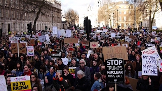 David Rosenberg  brief extract from his speech at antiTrump rally [upl. by Ailsun261]