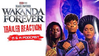 Wakanda Forever Trailer Reaction  AnA Reactions [upl. by Monti]