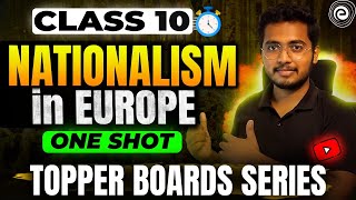 The Rise of Nationalism in Europe ONE SHOT SERIES p1  Class 10 Social Science  Hussain Sir [upl. by Lehplar]