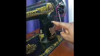 How to use the Gathering or Shirring foot on a Black Head Sewing Machine [upl. by Beatrice]