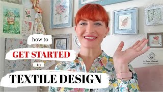 How to get started in textile and surface pattern design [upl. by Crompton303]