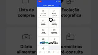 COMO FUNCIONA O APP DA NUTRI WEBDIET [upl. by Esiom]