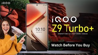 iQOO Z9 Turbo Official Look Design Specifications 16GB RAM Camera Features  Tech Futurology [upl. by Ahsiekat428]