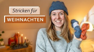 Weihnachtsgeschenke selber stricken mit Tipps  gemütlicher Vlog [upl. by Virginia]