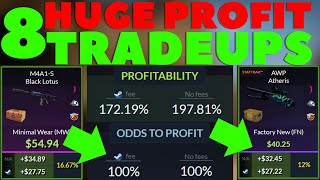 8 Huge PROFIT CS2 TRADEUPS 2024  Massive Profit TODAY [upl. by Ramah119]