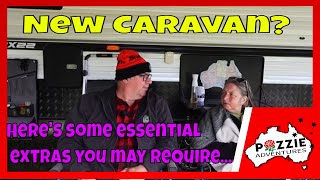 So youve purchased your first caravan everything your going to need but were afraid to ask [upl. by Desdamonna]