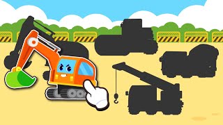 Vehículos de Construcción🚜🛺🏗️  Rompecabezas de Candyko  Juego para Niños  Lotty Friends [upl. by Schumer]