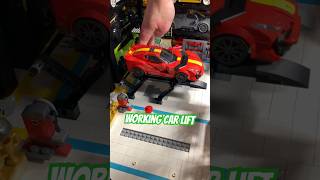 Custom Car Lift for LEGO Speed Champions [upl. by Elva]