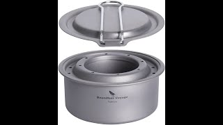 Boundless Voyage Titanium Alcohol Stove [upl. by Jerroll329]