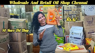 Cheap And Best  Wholesale And Retail Oil Shop  Less Than MRP Price  Chennai [upl. by Acyre]