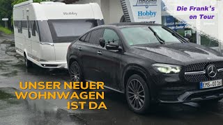 Wohnwagenkauf  Wir holen unseren NEUEN Caravan ab  Roomtour  Ein Traum geht in Erfüllung [upl. by Assenab403]