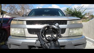 Chevy ColoradoGMC Canyon  4x4 ABS sensorWheel Hub Bearing Replacement [upl. by Klinges]