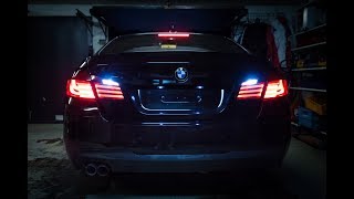 DIY 5series F10 reverse light removal [upl. by Ayet75]