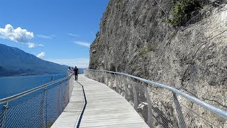 Limone del Garda  La pista ciclabile con panorami mozzafiato  by Claudio Gobbetti [upl. by Edison]