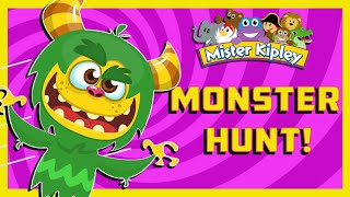 Were Going on a Monster Hunt  Movement Song with Actions preschool kindergarten home school [upl. by Theta]