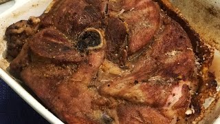 Como fazer pernil assado com vinho tinto PURURUCA [upl. by Swarts]