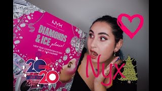 NYX ADVENT CALENDAR 2020 Unboxing 31 days countdown to 2021 omg  door 27 lol [upl. by Ignatia130]