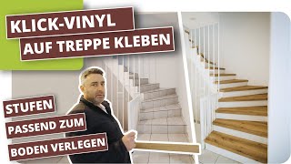 Treppe renovieren mit Vinyl Treppenkanten [upl. by Jessen]