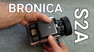 BRONICA S2A MEDIUM FORMAT FILM PHOTOGRAPHY CAMERA NIKKOR 75MM F28 LENS FULL ROLL RESULTS [upl. by Yseult]