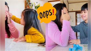 Cry in front of my kids to see their Reaction  kids Prank  safwanshanayasfamilyvlog [upl. by Lon96]